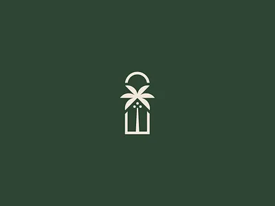 Tropical hotel symbol beach hotel house mexico palm symbol titofolio tropic tropical