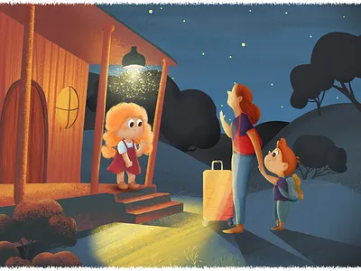 Children's illustration illustration