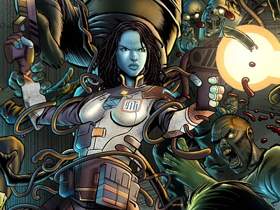 Character Development: Officer Vanna character design