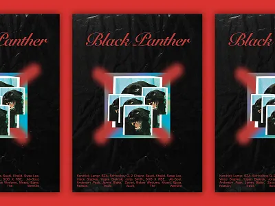 Black Panther Poster black panther graffiti hiphop music panther poster rap