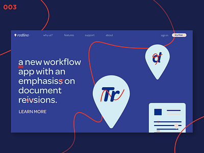 DailyUI 003 branding dailyui design flat landing landing page landingpage minimal ui ux vector web website