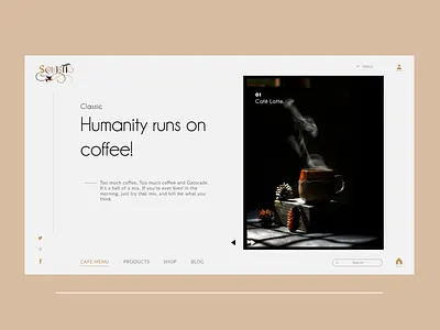Coffee website landing page design branding cafeteria coffee bag coffee website coffeeshop design ui ux web web landing page website