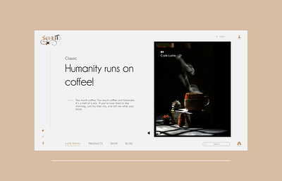 Coffee website landing page design branding cafeteria coffee bag coffee website coffeeshop design ui ux web web landing page website
