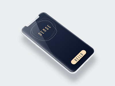 Sense adobe xd advice app creativehunger design designmadness enjoy the moment intuitive iphone iphone x planner sense ux ui design uxlover