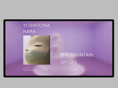 ENOI artist behance clean concept design exhibition magazine minimal project tablet ui web