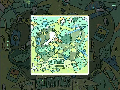 MUSIC flat music，illustrations