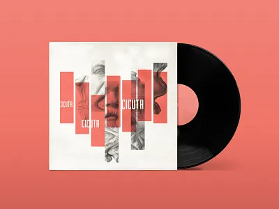 Cicuta Vinyl 3d abstract app art brand brand identity branding cd cover concept cover art design graphic design illustration typography ui vinyl cover