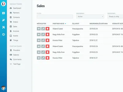 WIP Admin Dashboard UI Design admin admin panel app clean dashboard light saas ui ux wip workinprogress