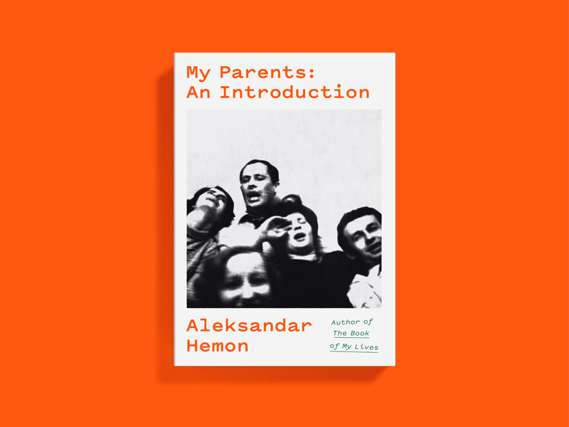 Aleksandar Hemon Dual Memoir Covers biography book book cover cover cover art memoir print