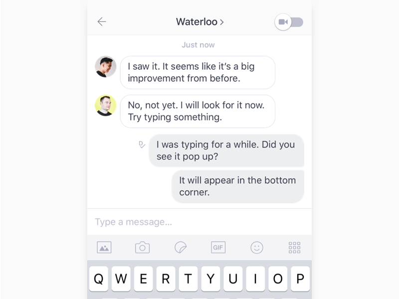 Kik typing indicator android ios kik kik messenger message messaging