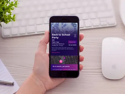 Lucidlife- Event Detail mobile ui