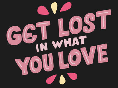 Getlost Love design digital art digitaldrawing handlettering illustraion vector
