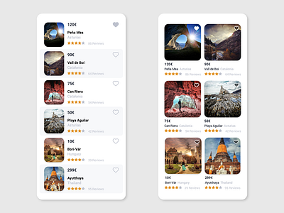 Hierarchy appdesign cards filter hierarchy information