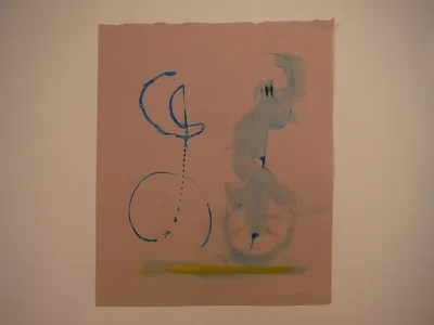 Gunslinger Unicycler abstract drawing ink paint