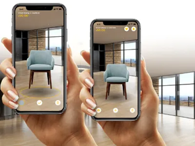 furnitAR AR app adobeawards android ar furniture ios nevenesto xd