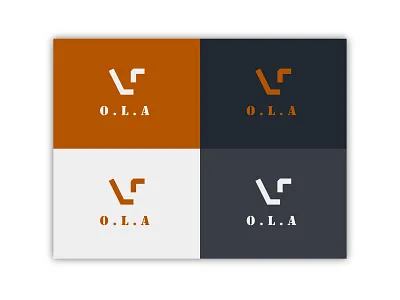 O.L.A Logo Design branding design logo typography vector