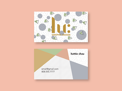 Business Card Concept 2 branding design flat logo