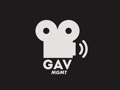 Audio Visual Logo audio clean illustrator logo creation professional logo visual logo