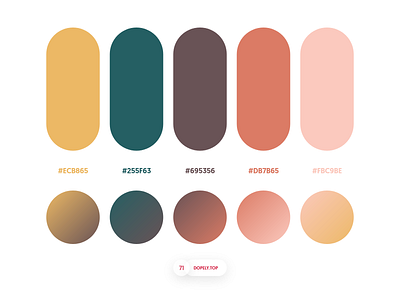 Dopely Colors #71 colors colour dopely gradients mrpugo palette