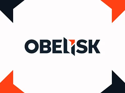 We Are Obelisk agency branding brand brand identity branding creative agency design studio icon identity illustrator lettermark logo logomark logotype obelisk orange type design typeface typography vector wordmark