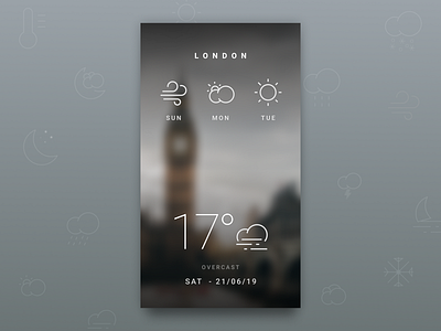 DailyUI 037 - Weather 037 dailyui dailyui 037 weather
