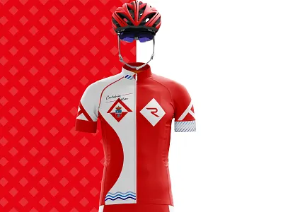 Cantabria Edition cantabria cycling kit cyclist flag jersey maillot red spain sportswear