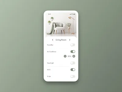 Daily UI 021 - Home Monitoring Dashboard app daily daily 100 challenge daily ui daily ui 021 daily ui 21 dailyui dailyui021 dailyui21 design home monitoring dashboard interior living room livingroom ui