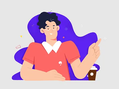 Nice Talk color daily illustration sketch