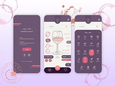 Wino app design application ios ios app ui userexperience userinterface ux