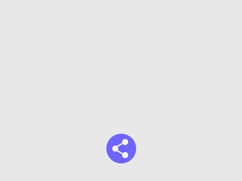 UI Challenge #010 (Social Share) animation button design social uichallenge ux