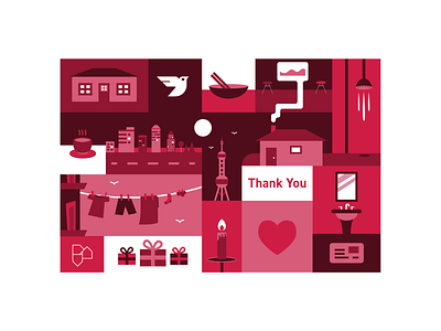 The Renewal Center Thank You Card card design center hoeless renewal renewal center thank you card