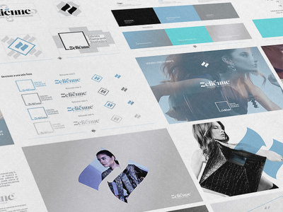 Zeliénne Brand guides brand brand guide branding clean design flat graphic design graphics icon identity illustration illustrator logo logotype minimal mobile type typography vector web