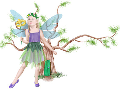 Fantasy illustration digital painting illustration photoshop