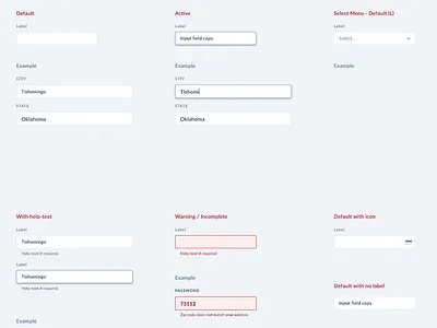 Form Fields calendar date picker datepicker design system form form design forms menu pattern library product product design search search bar ui