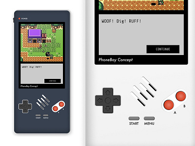 PhoneBoy Concept concept game game design gameboy gaming nintendo phone retro