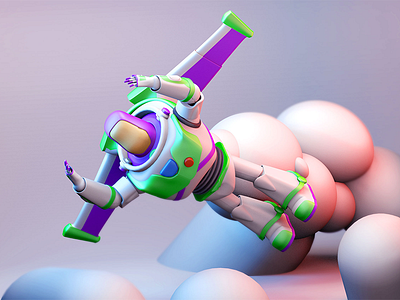 BUZZ | t o y s t o r y 3dartist buzz cinema 4d cinema4dart design photoshop toy story visual art