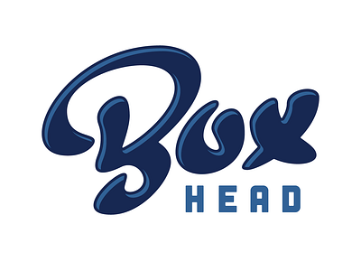 BoxHead Custom Typography old script type typography vintage