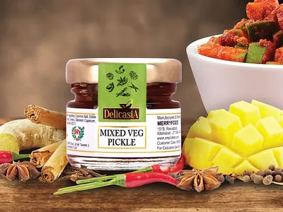 Pickles Packaging Design creativedesign label design packagingdesign pickles label design pickles packaging design productdesign