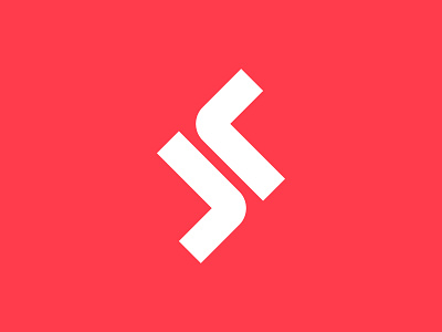 LS Monogram abstract colorful consulting dynamic letter logo letter s letter l logo designer ls monogram mark minimal minimalist modern red white black symbol