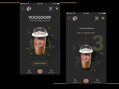 Loyalty Application app app design design ui uxui
