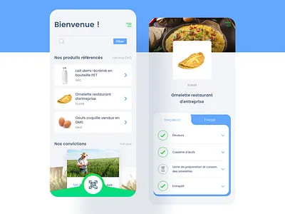 Food App - Mobile UI & UX app design food app interface mobile ui ux