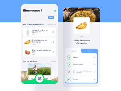 Food App - Mobile UI & UX app design food app interface mobile ui ux