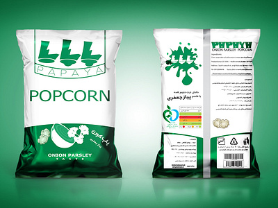 طراحی بسته بندی پاپ کورن پاپایا در چهار طعم branding creative design graphicdesign packagedesign packaging packaging design بسته بندی بسته بندی و چاپ طراحی بسته بندی طراحی لیبل چاپ لیبل چاپ و بسته بندی