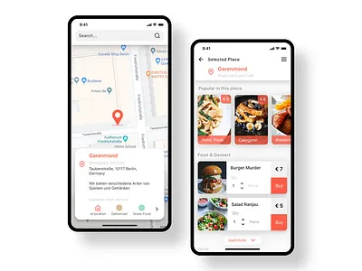 Daily UI Challenge 043 Food/Drink Menu app appdesign dailyui design ui uidesigner ux