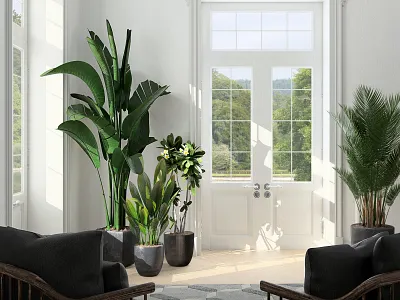 Classical Room Cam 2 3d archviz c4d interior design photoshop redshift3d