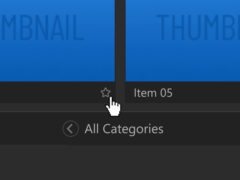 Micro Interactions after affects arrow back favorite hover interaction star ui ux