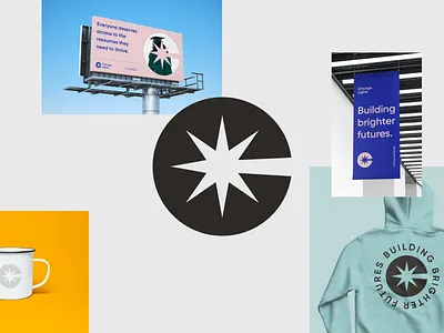 Chicago Lights — Building brighter futures. brand branding clean colorful design flat identity logo symbol