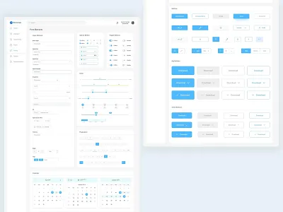 Form Components admin dashboard admin panel admin template adobe xd branding design form form components form design ui ui components uidesign ux ux ui uxdesign web concept webdesign white xd