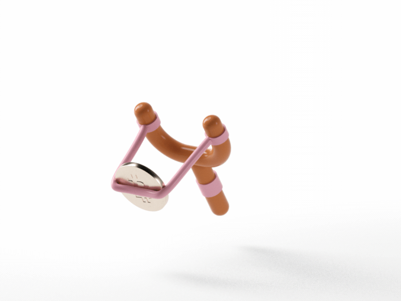 Spot App 3d 3d animation animation bitcoin c4d crypto cryptocurrency elastic gif illustration loop motion octane send slingshot wallet