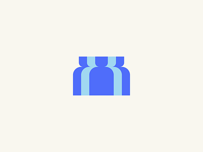 District Logo area city district brand branding identity design illustration geometric flat clean simple group people society logo icon symbol modern logomark overlay street town community